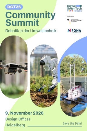 Flyer für den DGT26 – Community Summit am 9. November 2026 in Heidelberg